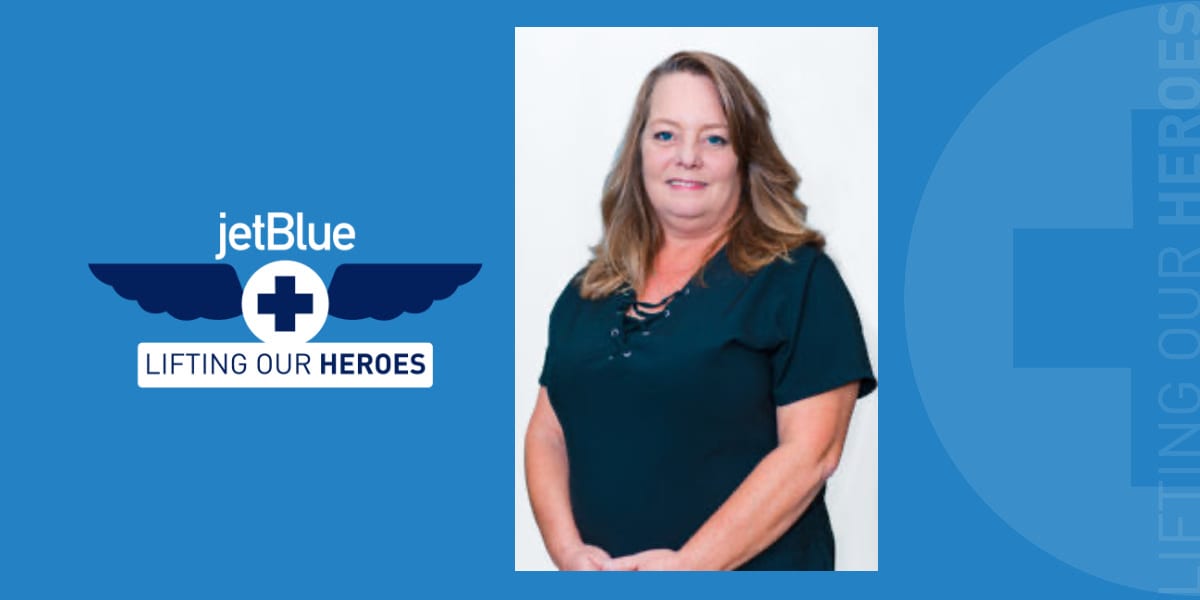 jetBlue Healthcare Hero Stacy Riordan