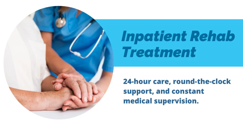 Inpatient Drug Rehab treatment 24 hour care, round the clock support, and constant medical supervision drug rehab florida alcohol rehab florida
