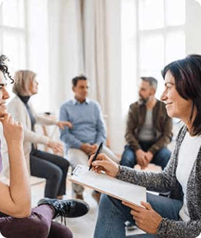 group of people receiving alcohol detox