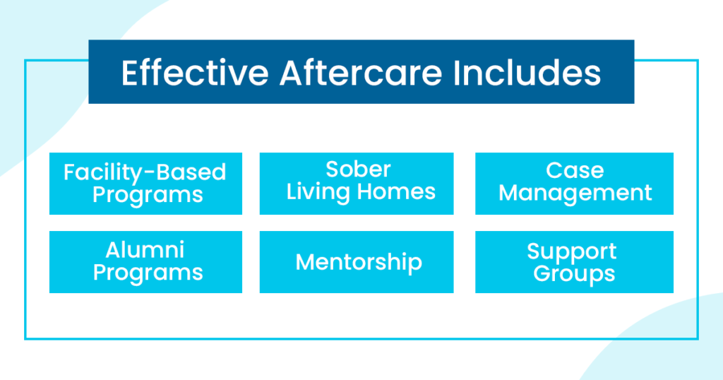 what effective aftercare includes