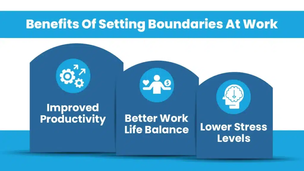 Benefits of setting boundaries at work