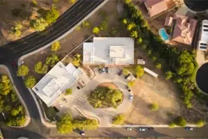 Aerial view of The Haven Detox facility in Green Valley, Arizona
