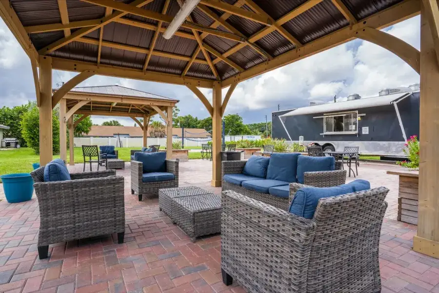 Haven Detox Florida Facility Patio