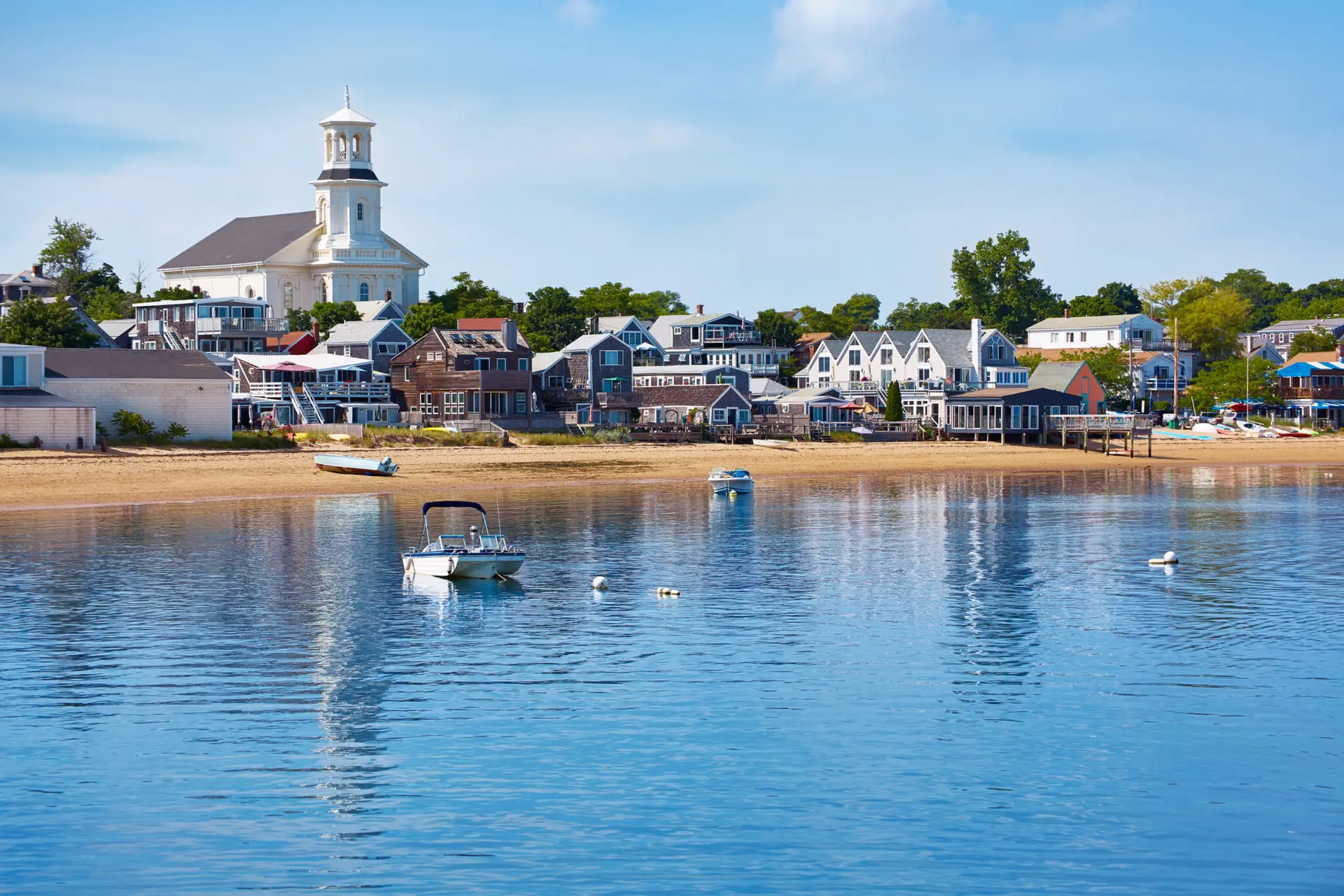A photo of cape cod's shoreline