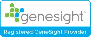 A banner confirming that The Haven Detox is a registered GeneSight Provider