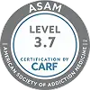 ASAM logo showing The Haven Detox follows American Society of Addiction Medicine standards