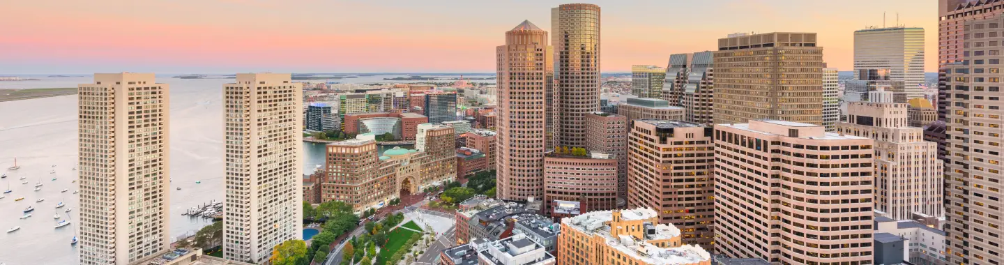 An image of Boston Massachusetts's skyline