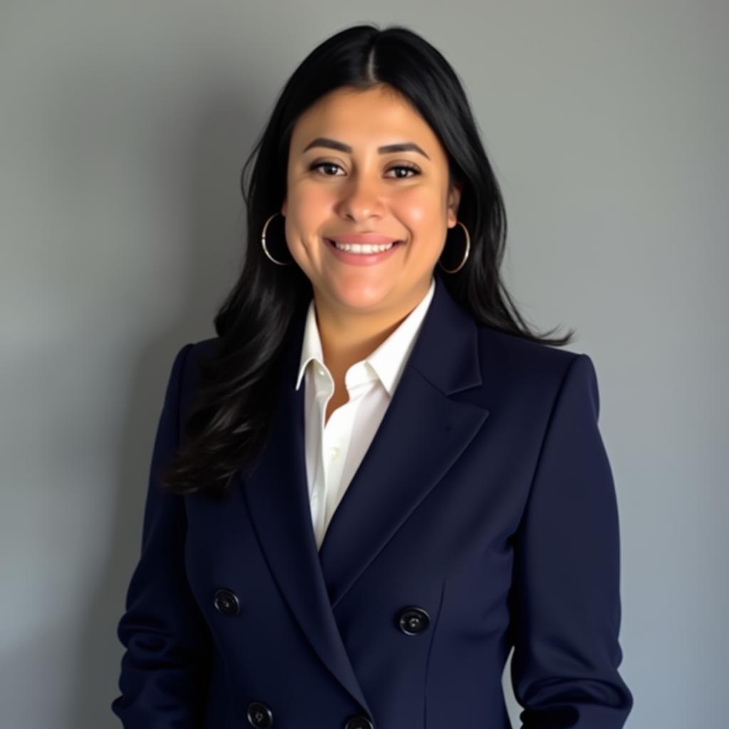 A formal portrait of a woman