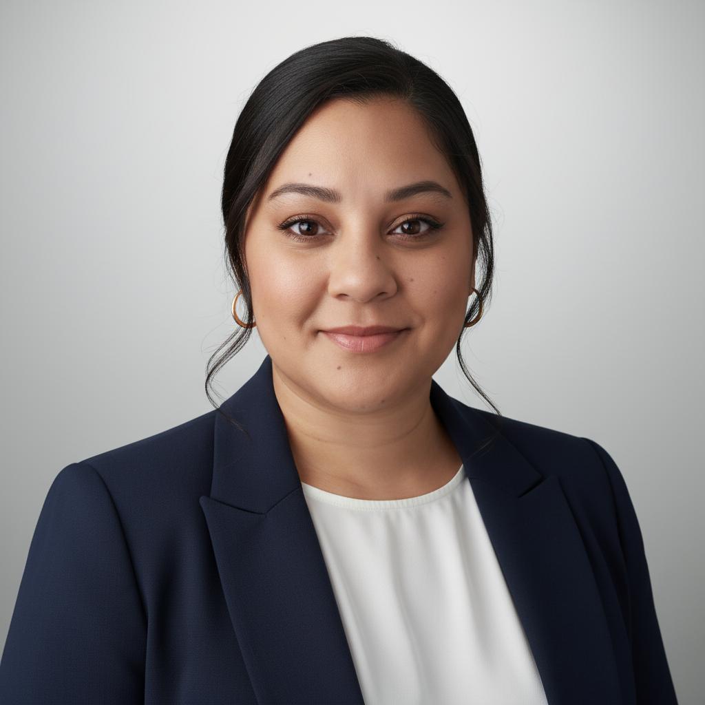 Un retrato formal de Kimberly Jarvis