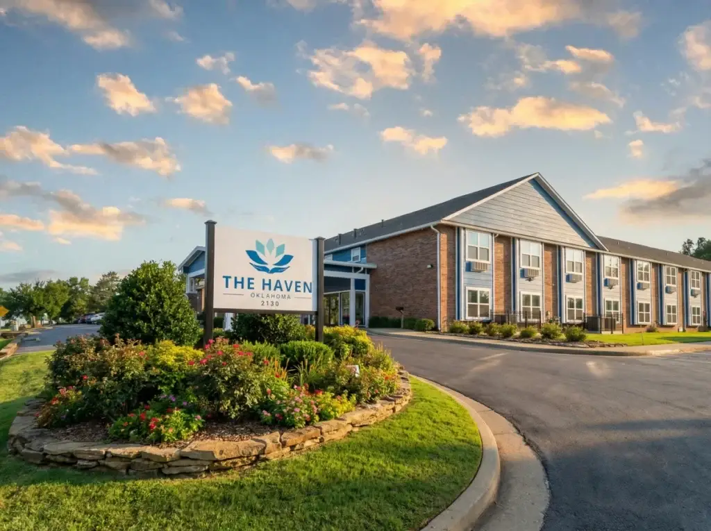 Warm Summer day at The Haven Detox Oklahoma Facility