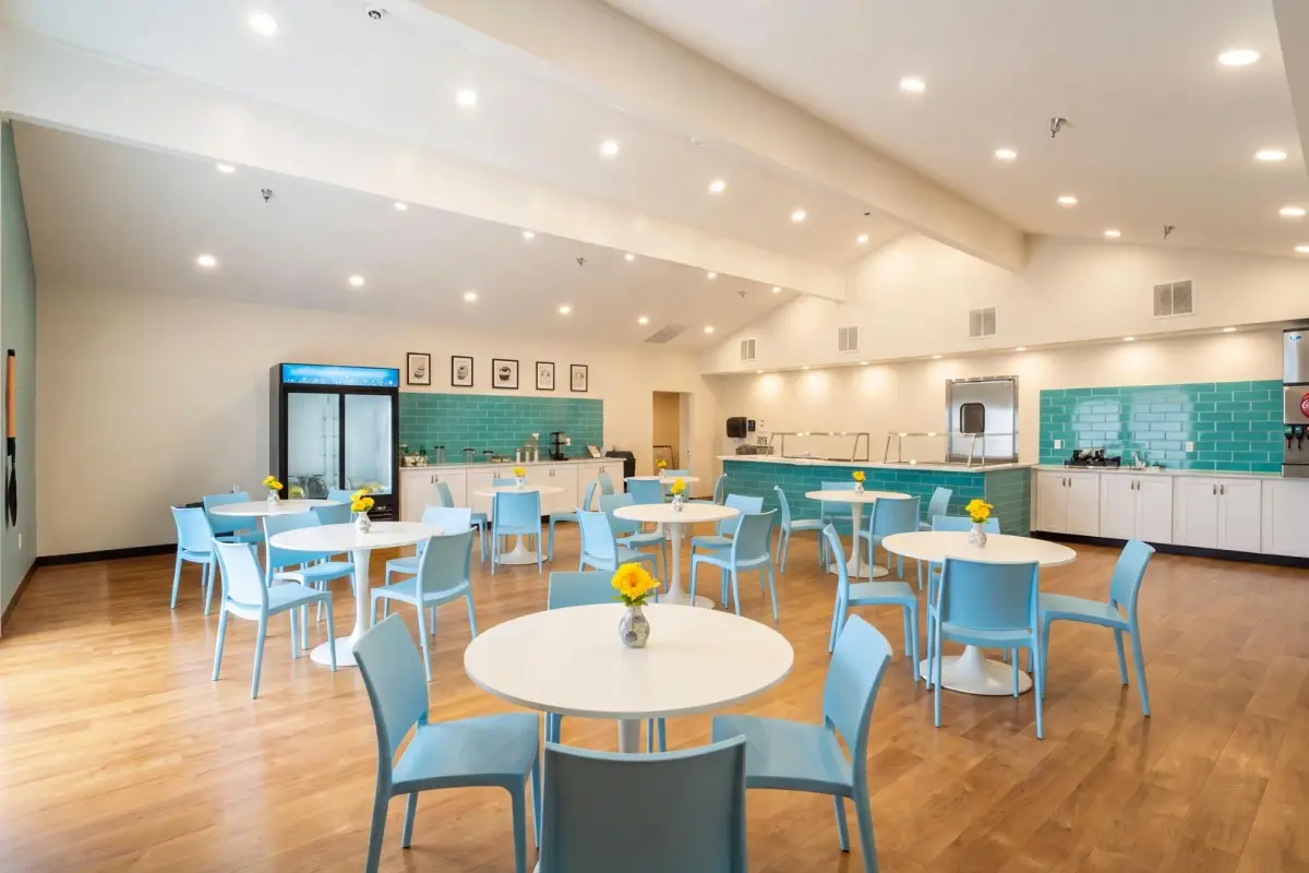 Comedor de The Haven Detox Tennessee, en Madison