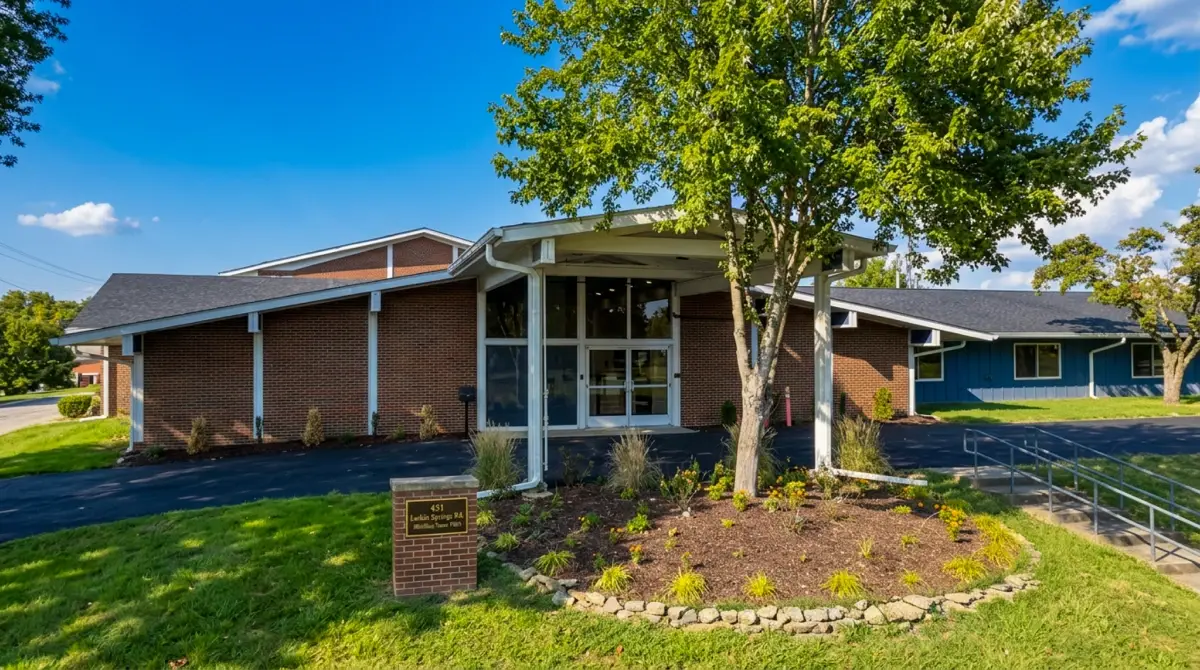 Entrada exterior de The Haven Detox, en Tennessee