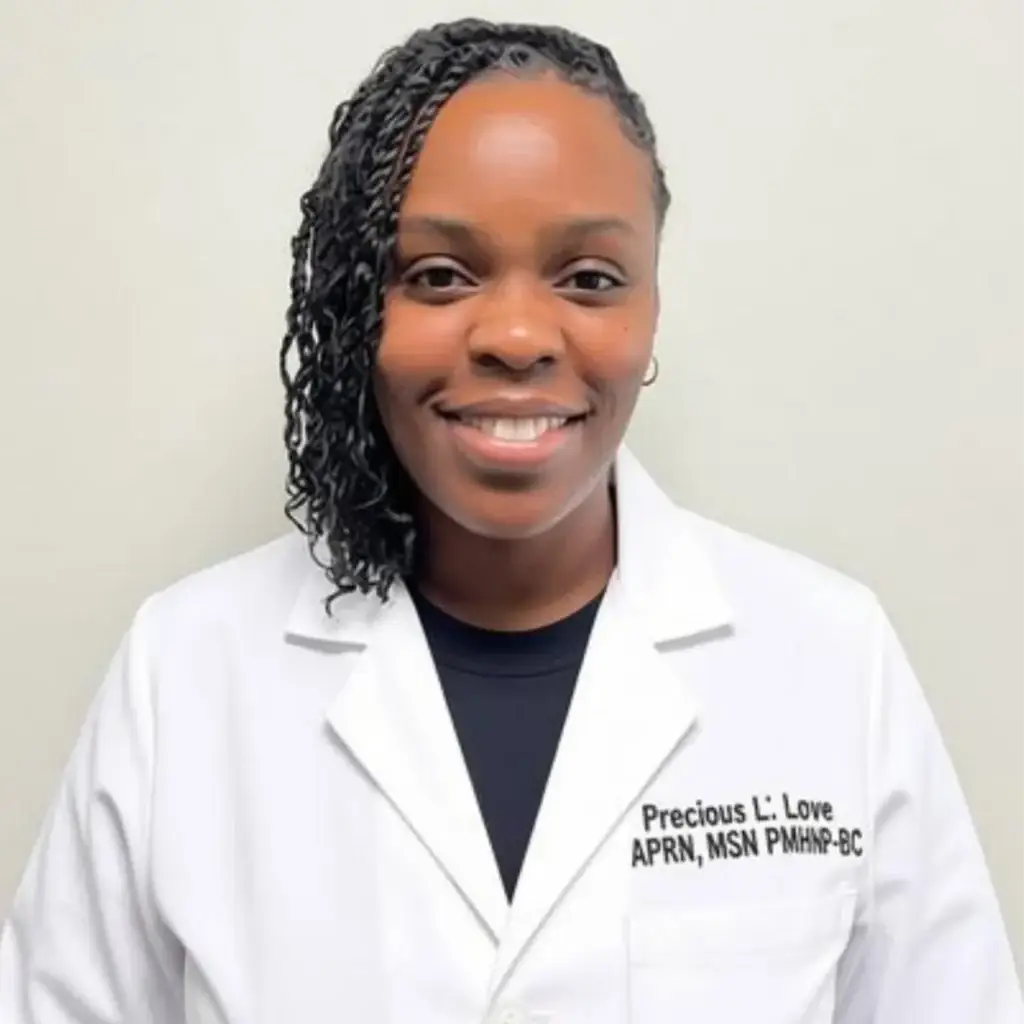 Precious Love, MSN, APRN, PMHNP-BC